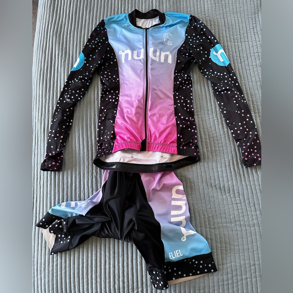 Eliel x Nuun Bibs & Summer LS Jersey • Small